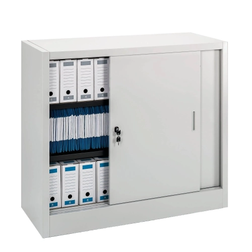 Armario metalico 105x120x45 gran volumen puerta corredera