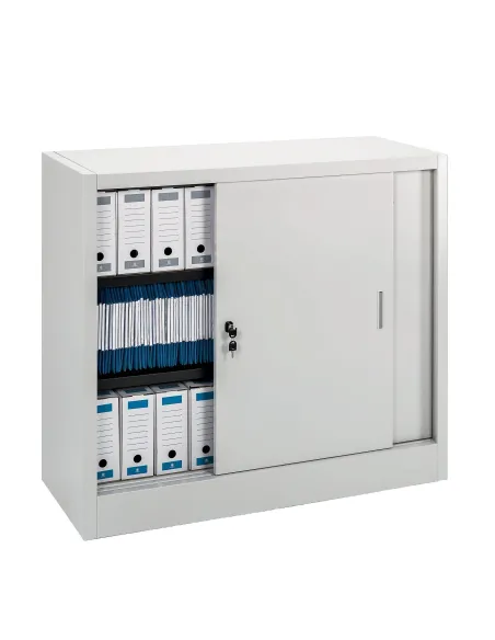 Armario metalico 105x180x45 gran volumen puerta corredera