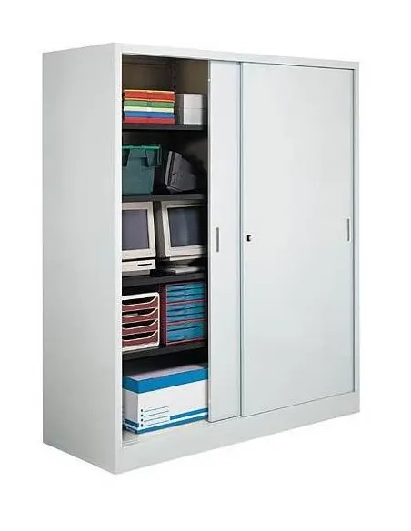 Armario metalico 200x180x60 gran volumen puerta corredera