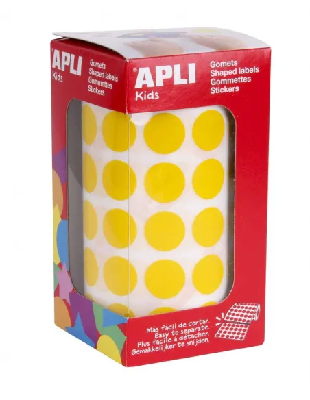 Gomets redondos autohadesivos 15mm clasico