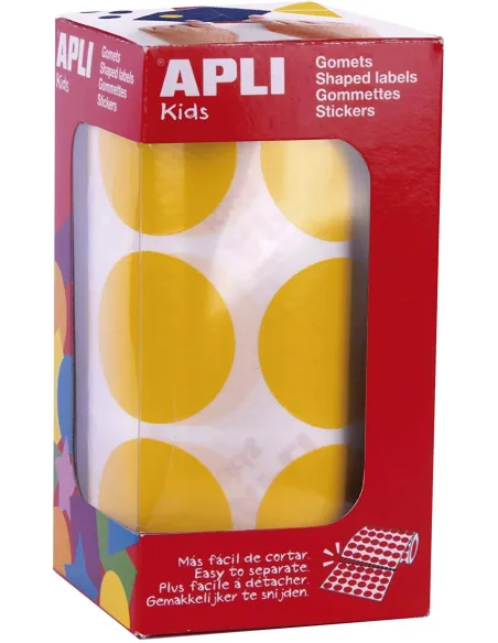 Gomets redondos autohadesivos 33mm clasico