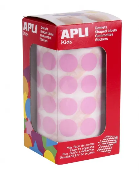 Gomets redondos autohadesivos 20mm clasico