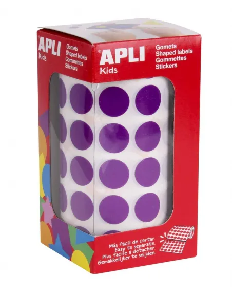 Gomets redondos autohadesivos 20mm clasico