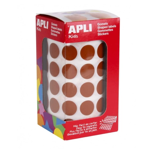 Gomets redondos autohadesivos 20mm clasico