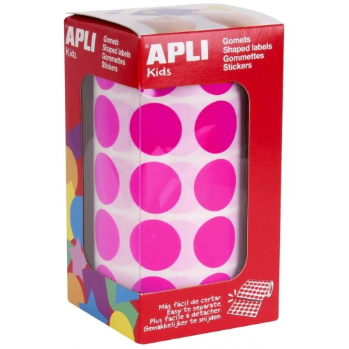 Gomets redondos autohadesivos 20mm clasico