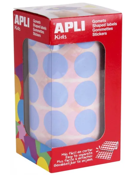 Gomets redondos autohadesivos 20mm clasico