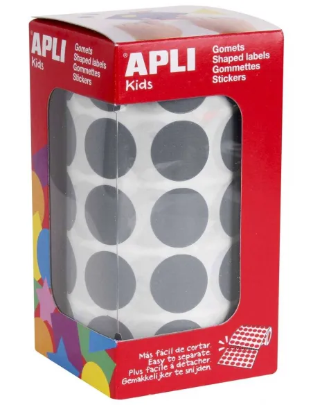 Gomets redondos autohadesivos 20mm clasico