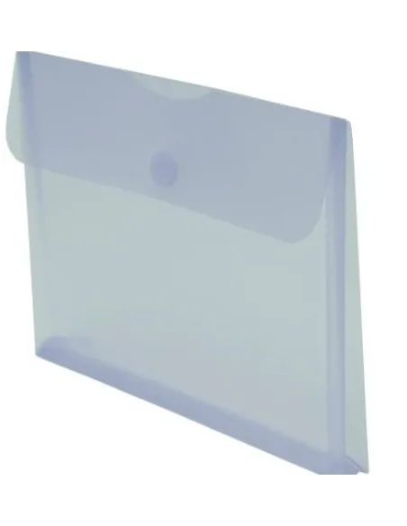 Sobre plastico folio con fuelle cierre velcro