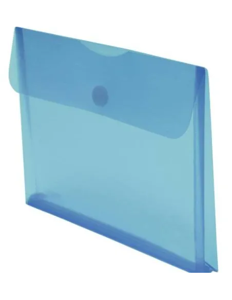 Sobre plastico folio con fuelle cierre velcro