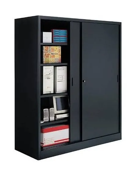 Armario metalico 200x180x60 gran volumen puerta corredera