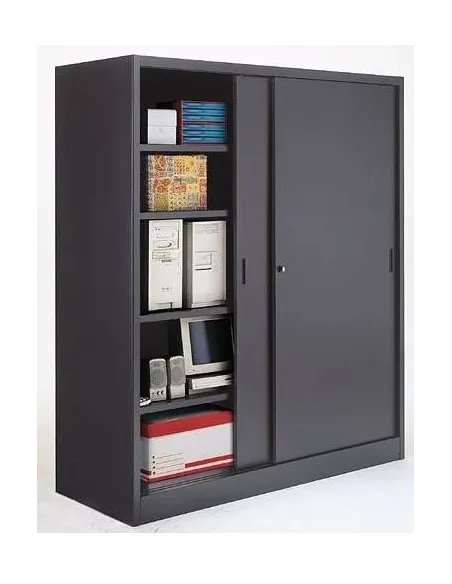 Armario metalico 200x180x60 gran volumen puerta corredera