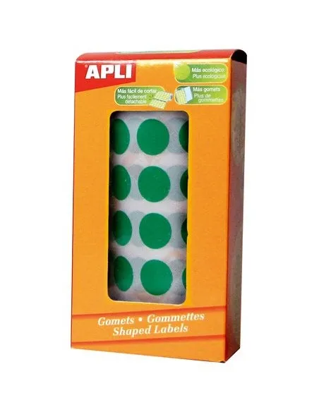 Gomets redondos autohadesivos 15mm clasico