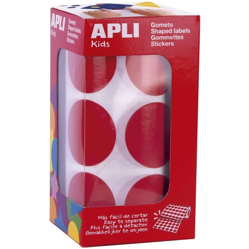 Gomets redondos autohadesivos 33mm clasico