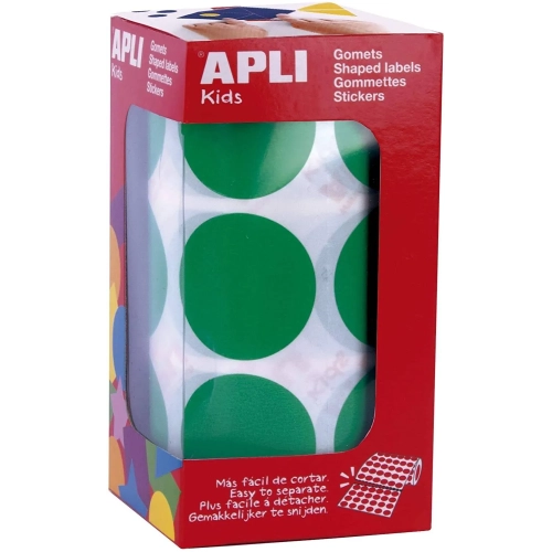 Gomets redondos autohadesivos 33mm clasico