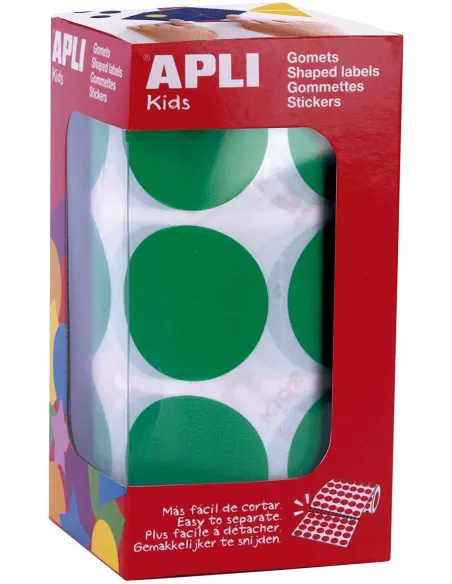 Gomets redondos autohadesivos 33mm clasico