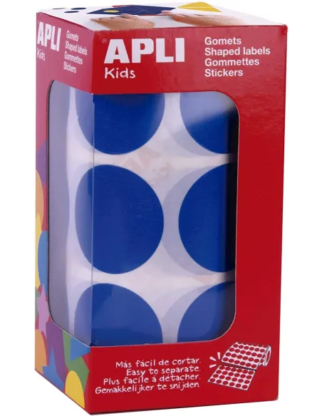 Gomets redondos autohadesivos 33mm clasico