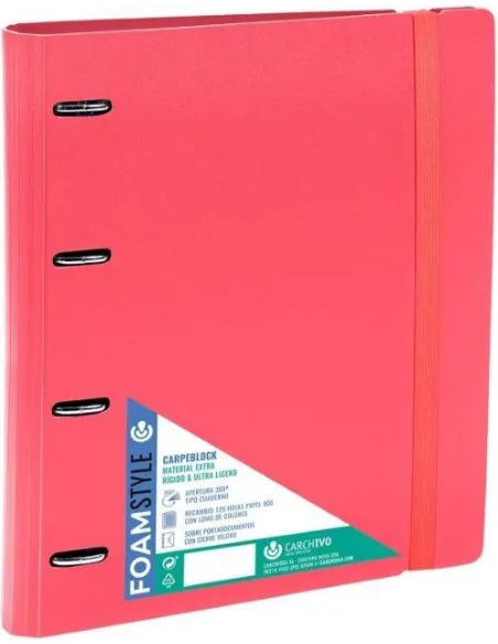 Carpeblock carpeta con recambio Foam Style Carchivo