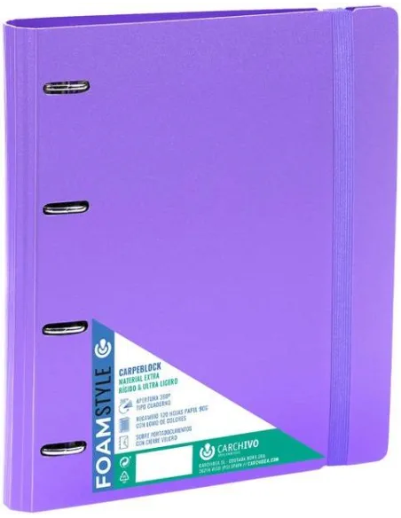 Carpeblock carpeta con recambio Foam Style Carchivo