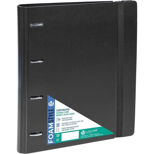 Carpeblock carpeta con recambio Foam Style Carchivo