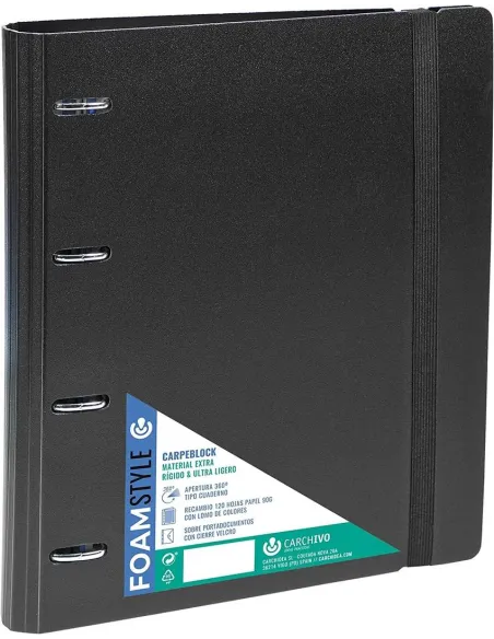 Carpeblock carpeta con recambio Foam Style Carchivo